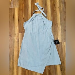 Lulus Blue Halter Dress